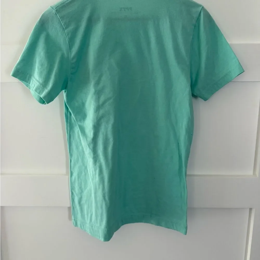 PPTX Festive Graphic Tee with Nutcracker turquoise and pink